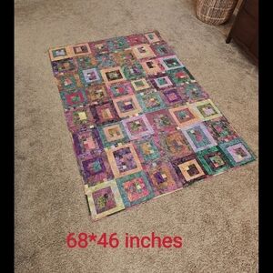 hand-made blanket